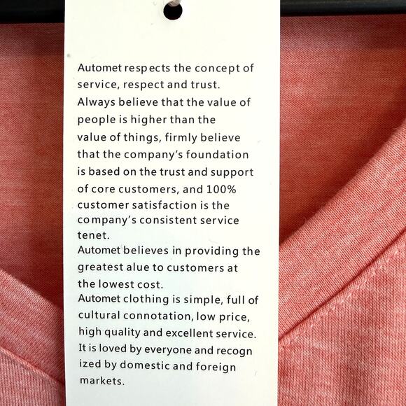 NWT Automet Womens XL Long Sleeve Pink Blouse Top Casual Cozy Leisure Layers - Picture 4 of 12